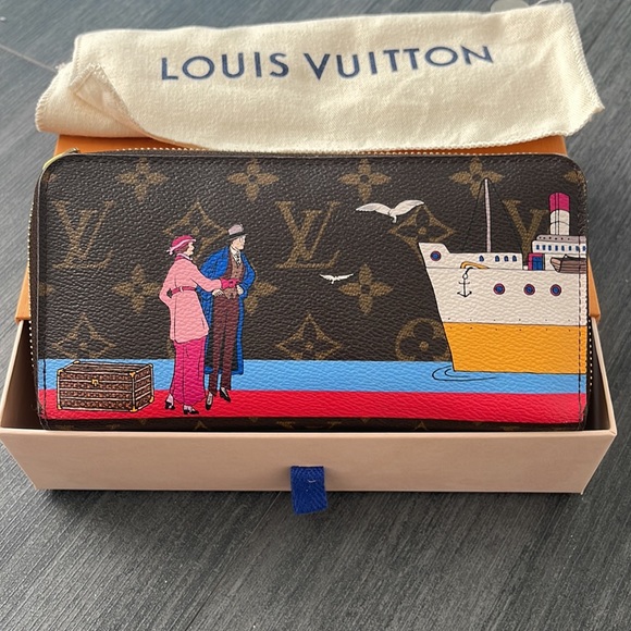 Louis Vuitton Zipper Wallet. Rare! - Picture 2 of 3
